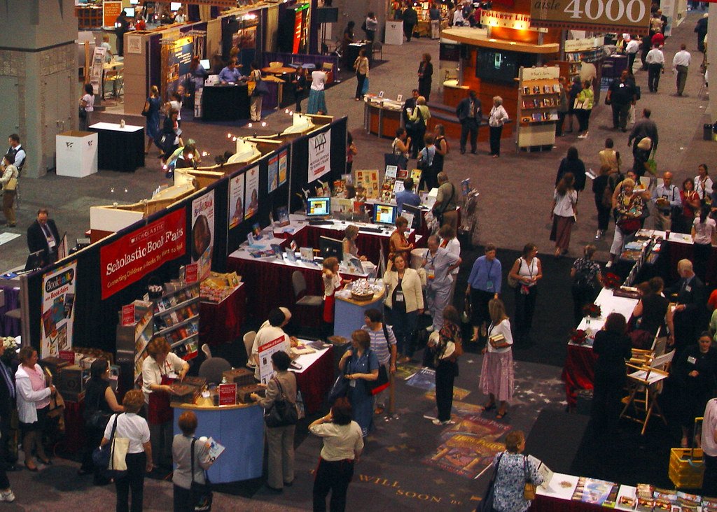 ALA book fair audience