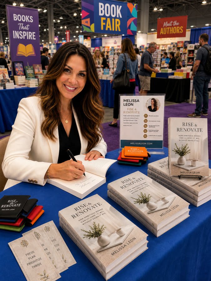 The Crown Publishers at a book fair