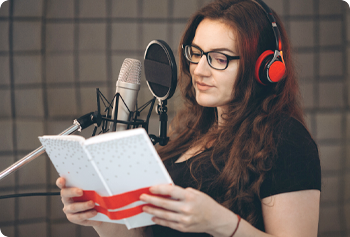 Audiobook and narration